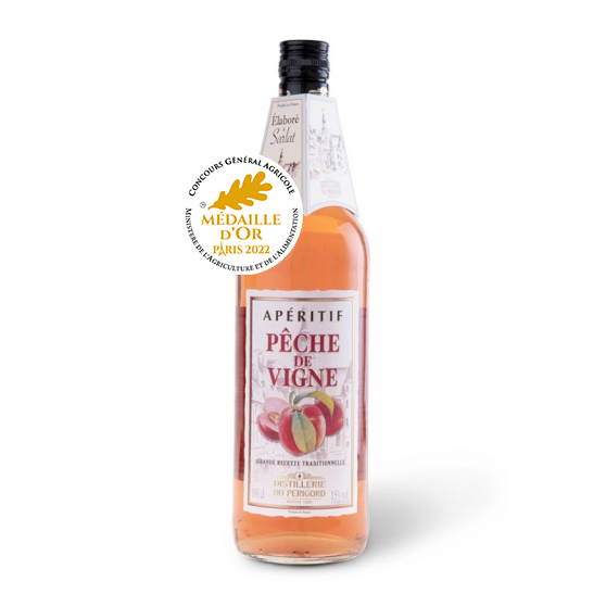 Apéritif pêche de vigne