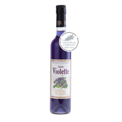 Liqueur saveur violette