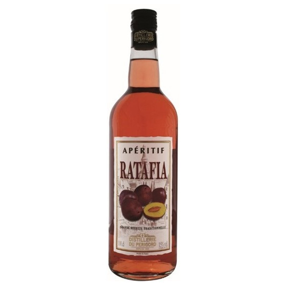 Apéritif ratafia à la prune